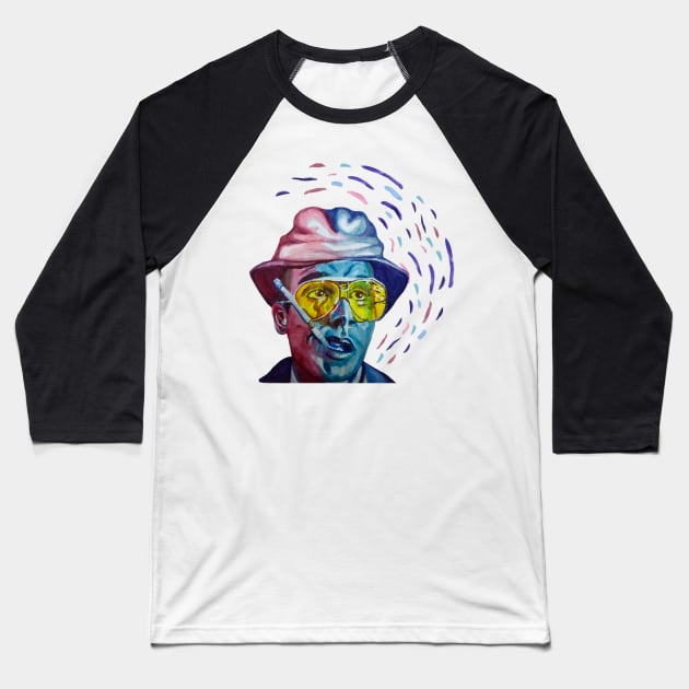 Fear and Loathing Baseball T-Shirt by BlazerDesigns